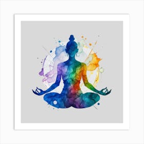 Meditation Yoga Art Print