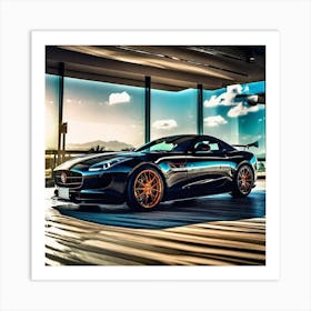 Jaguar F-Type 1 Art Print