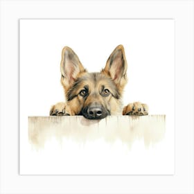 German Shepherd Dog 10 Art Print