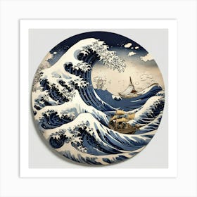 Great Wave Off Kanagawa Art Print