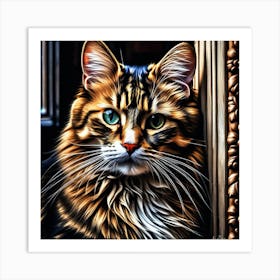 Kitty Cat 2 Art Print