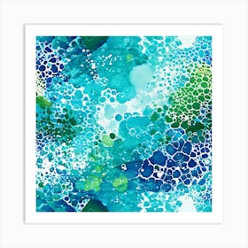 Bubbles And Bubbles Art Print