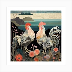 Bird In Nature Chicken 7 Art Print