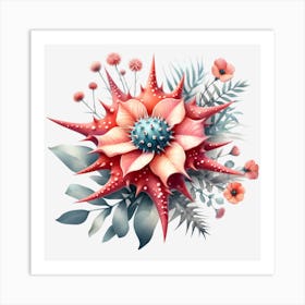 Pink Flower Art Print