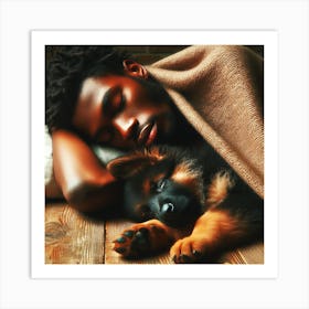 Happy National Napping Day V8 Art Print