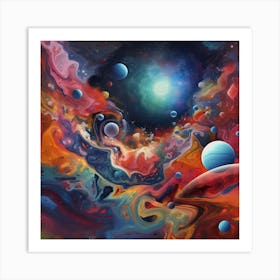 Nebula 5 Art Print