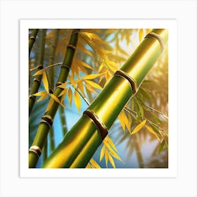 Bamboo Tree 3 Art Print