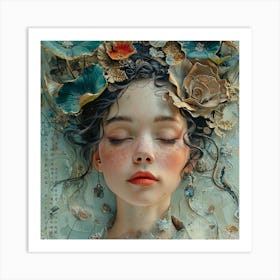 Fairytale Girl Art Print