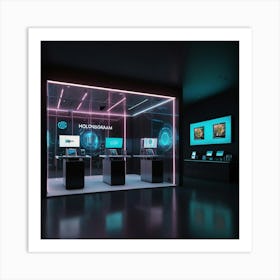 Futuristic Display Art Print