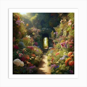 Garden Path Art Print