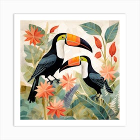 Bird In Nature Toucan 1 Art Print
