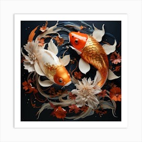 Koi Fish 7 Art Print