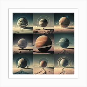 Planets Art Print