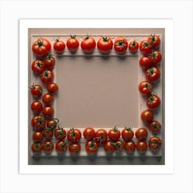 Frame Of Tomatoes 21 Art Print