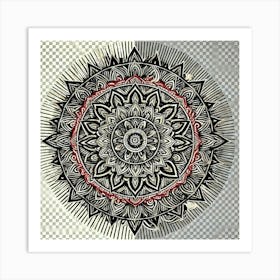 Mandala 10 Art Print