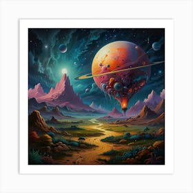 Space Odyssey Art Print