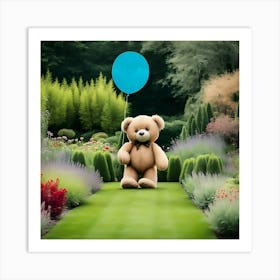 Bear's Garden Adventure Art Print