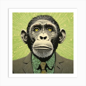 Monkey In A Suit 3 Poster