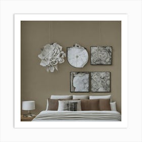 Bedroom With A Bed Art Print