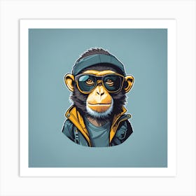 Chimpanzee Art Print