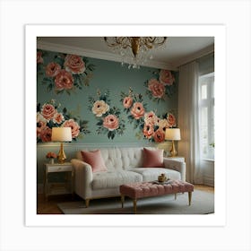 Floral Wall Art Art Print