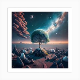 amazing tree of life Art Print