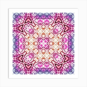 Abstract Fractal Pattern 2 Art Print