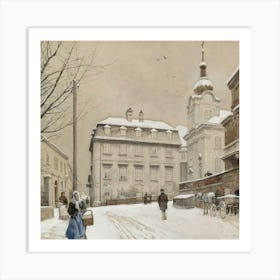 Cities Paris 9 Art Print