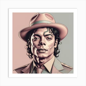 Michael Jackson Classic Art Print