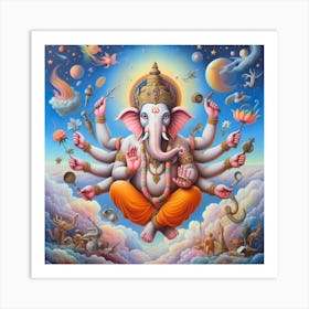 Ganesha 15 Art Print