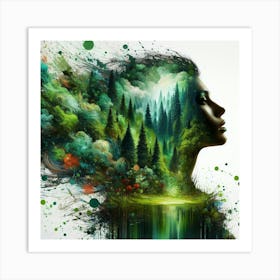 Landscapes Of Nature Art Print