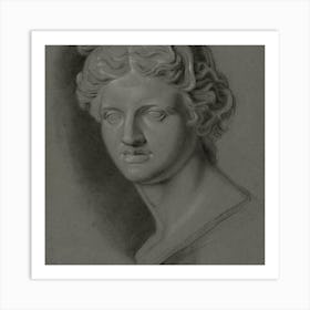 Bust Of Aphrodite 1 Art Print