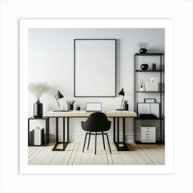 Office Stock Photos And Royalty-Free Images Art Print