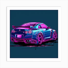 Nissan Gtr 1 Art Print