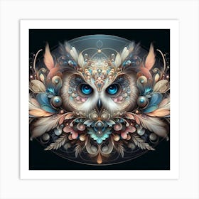 Owl 1 Art Print