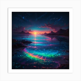 Rainbows In The Sky 1 Art Print