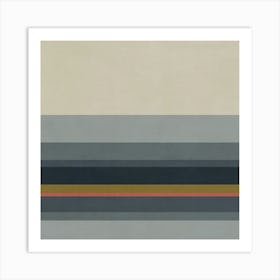 Colored Stripes - 03 Art Print