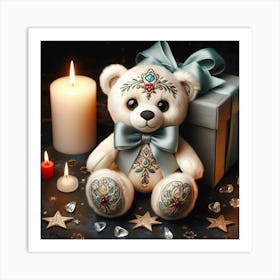 Teddy Bear 4 Art Print