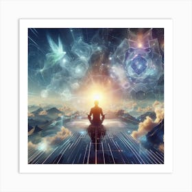 Meditation And Spirituality Art Print