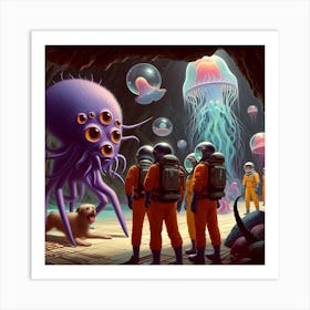 Octopus Art Print