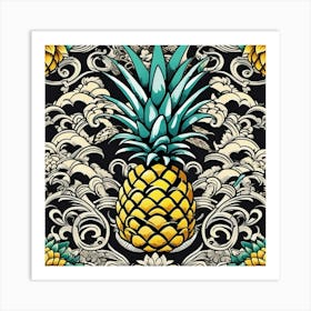 Pineapple 4 Art Print