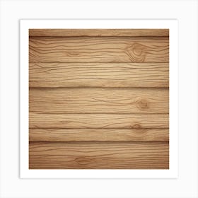 Wood Plank Background 3 Art Print