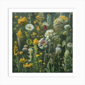 Wildflowers 23 Art Print