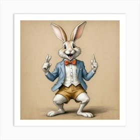 Easter Bunny 41 Art Print