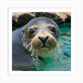 Sea Lion 2 Art Print