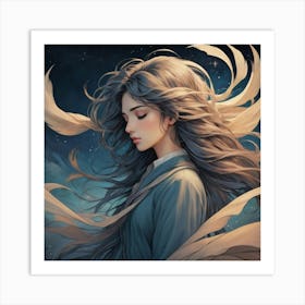 Sleepless Wind Art Print 1 Art Print