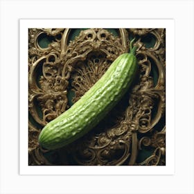 Cucumber Art Print