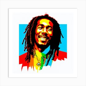 Bob Marley 5 Art Print