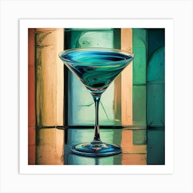 A Stunning Abstract Illustration Of A Martini Glas Qzgbypzpte6yyvyy Ltu G Ziv Yxymr2cgjfcipqlsma Art Print