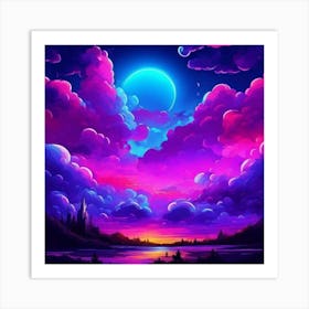 Cloudy Sky Poster